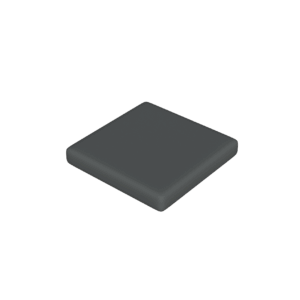 WindowCushionSquare—Coated—Pantone425 3