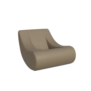 Abecca Anti Ligature Eagle Sensory Rocking Chair EF60 Marlo Buff
