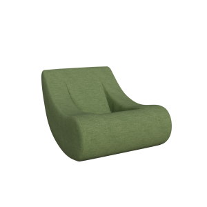 Abecca Anti Ligature Eagle Sensory Rocking Chair EF60 Tessuto Olive