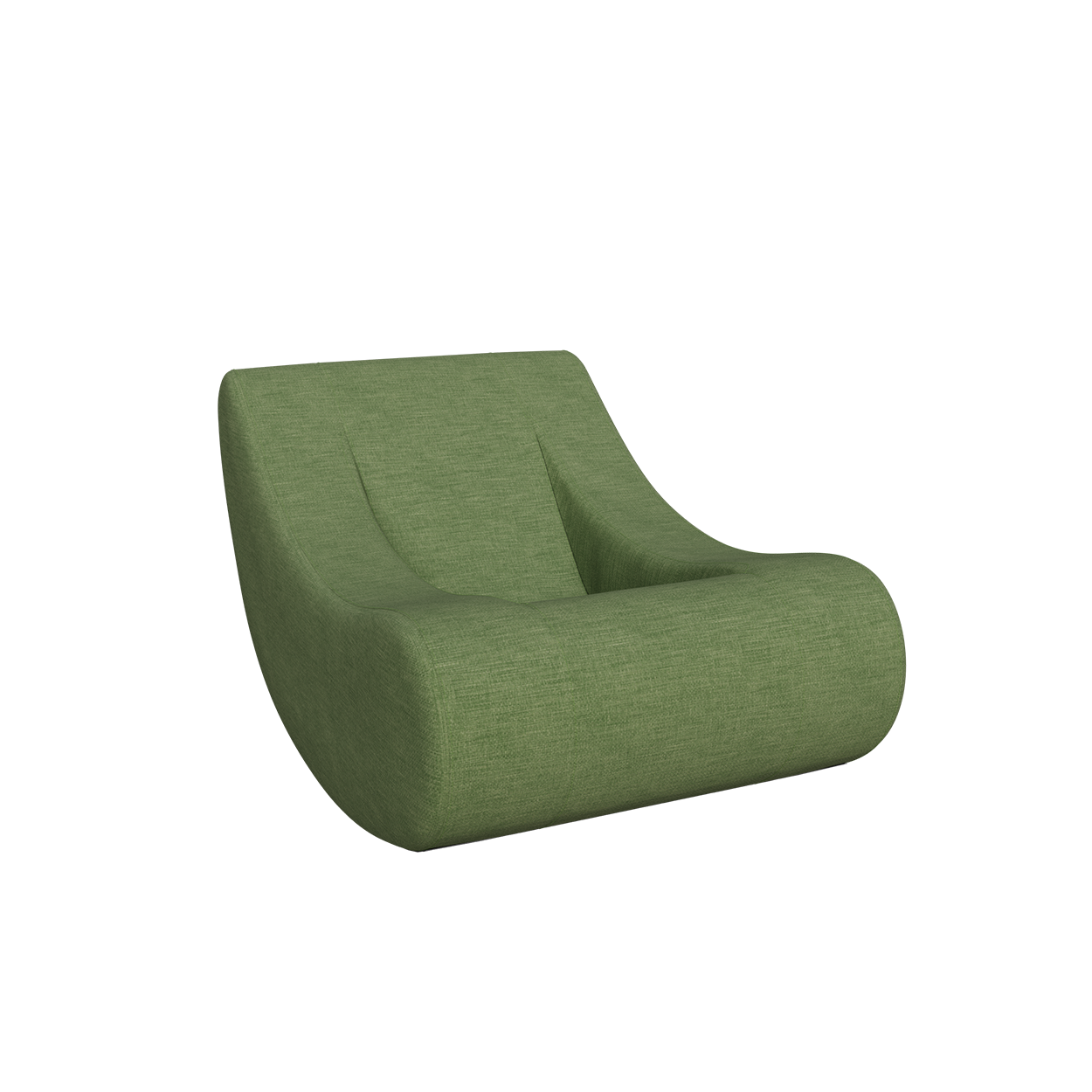Abecca Anti Ligature Eagle Sensory Rocking Chair EF60 Tessuto Olive