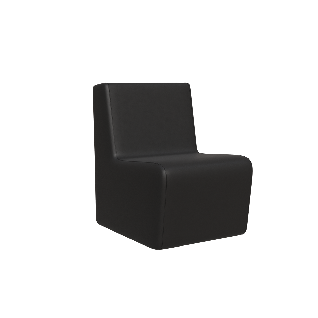Abecca Anti Ligature Eagle Single Chair EF1 Marlo Liquorice