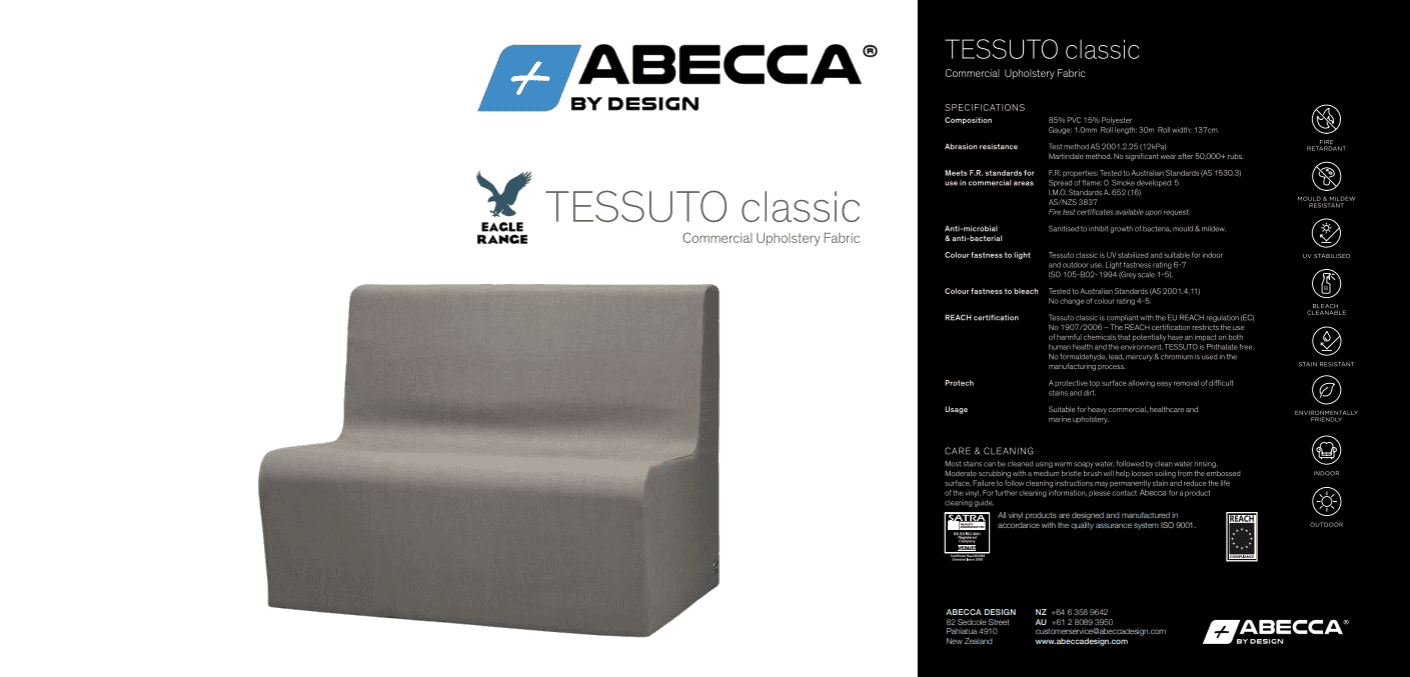 tessuto classic commercial