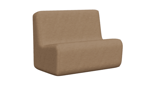 2Seater Tessuto Castano 1