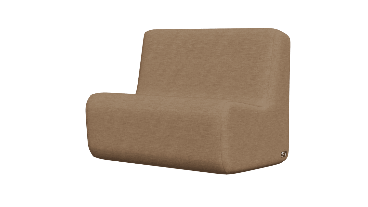 2Seater Tessuto Castano 2