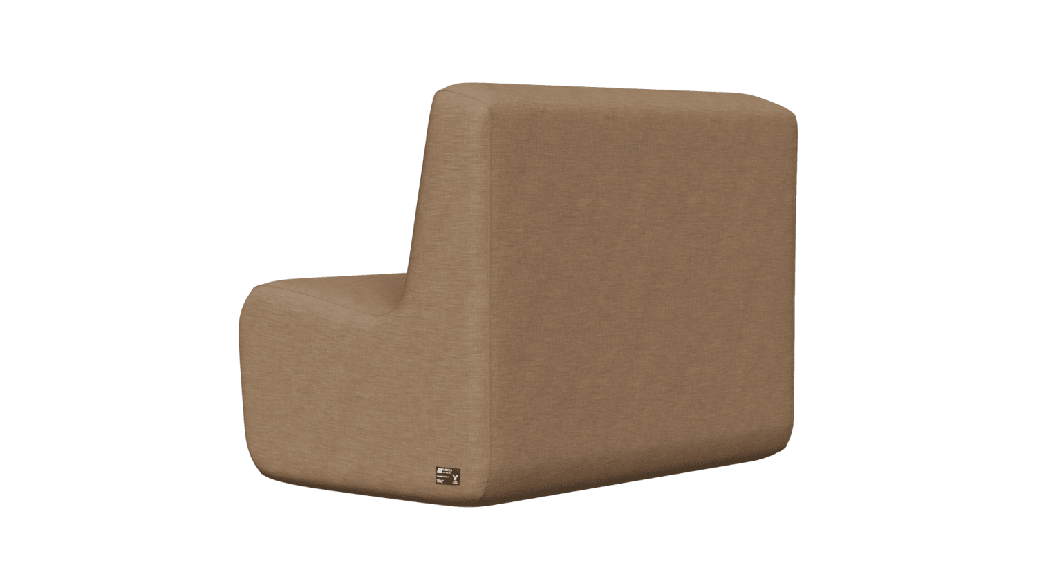 2Seater Tessuto Castano 3