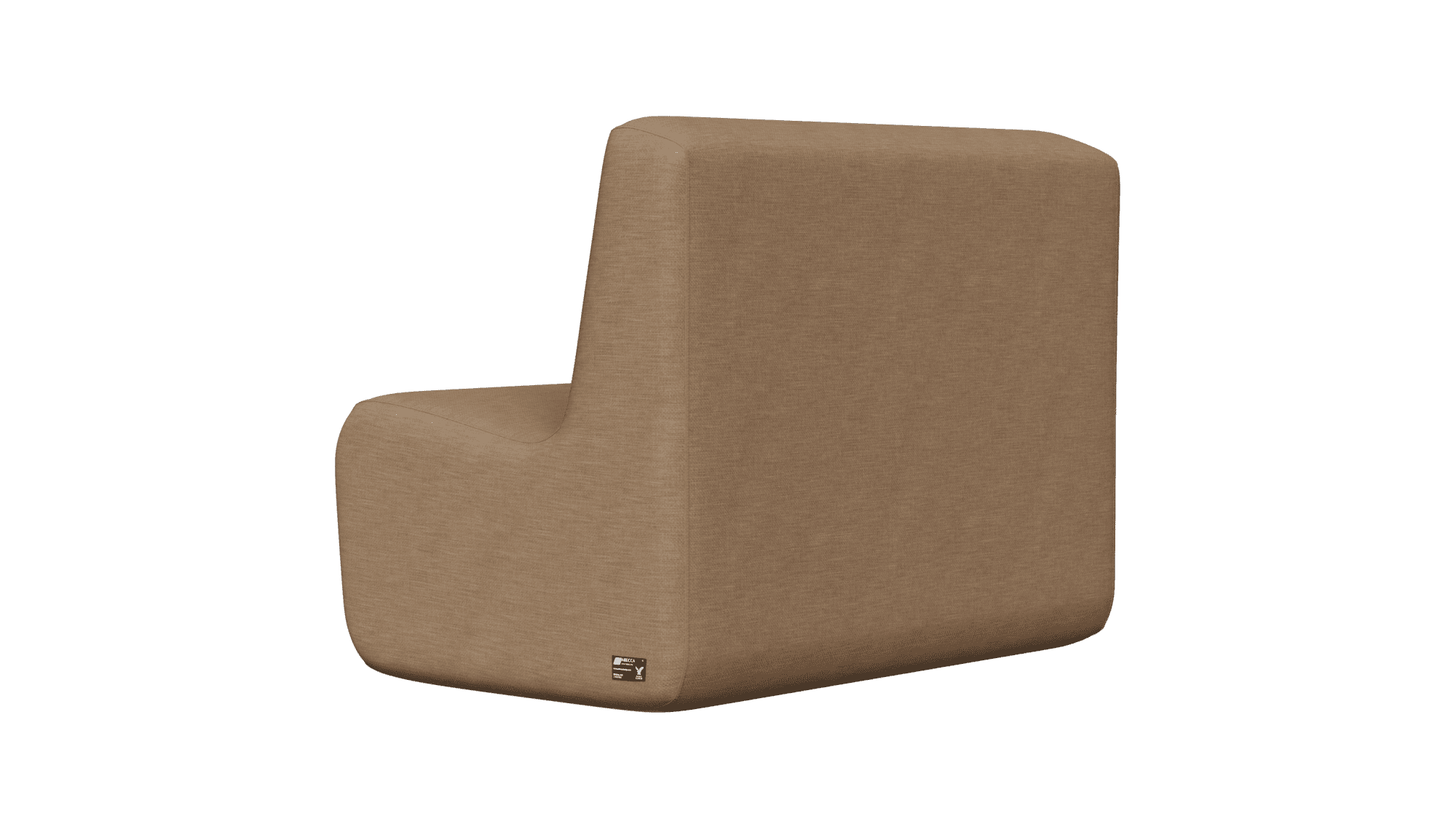 2Seater Tessuto Castano 3