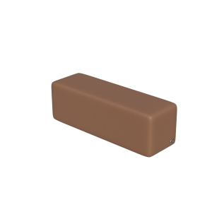 Abecca Anti Ligature Eagle 1.5 Ottoman EF123 Marlo Umber 2