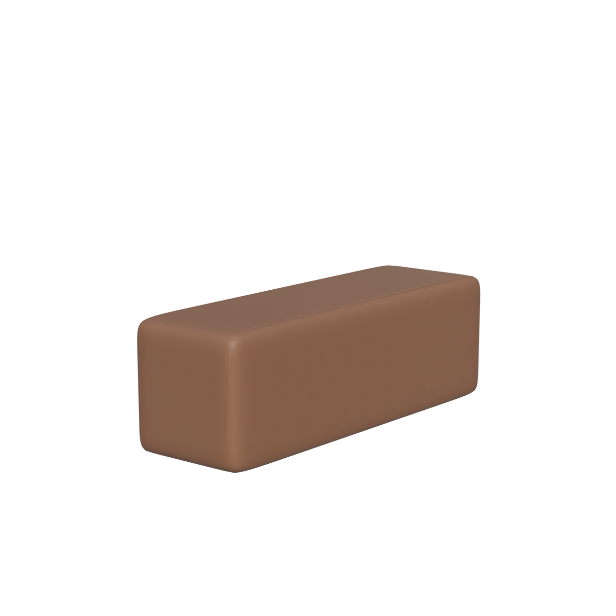 Abecca Anti Ligature Eagle 1.5 Ottoman EF123 Marlo Umber
