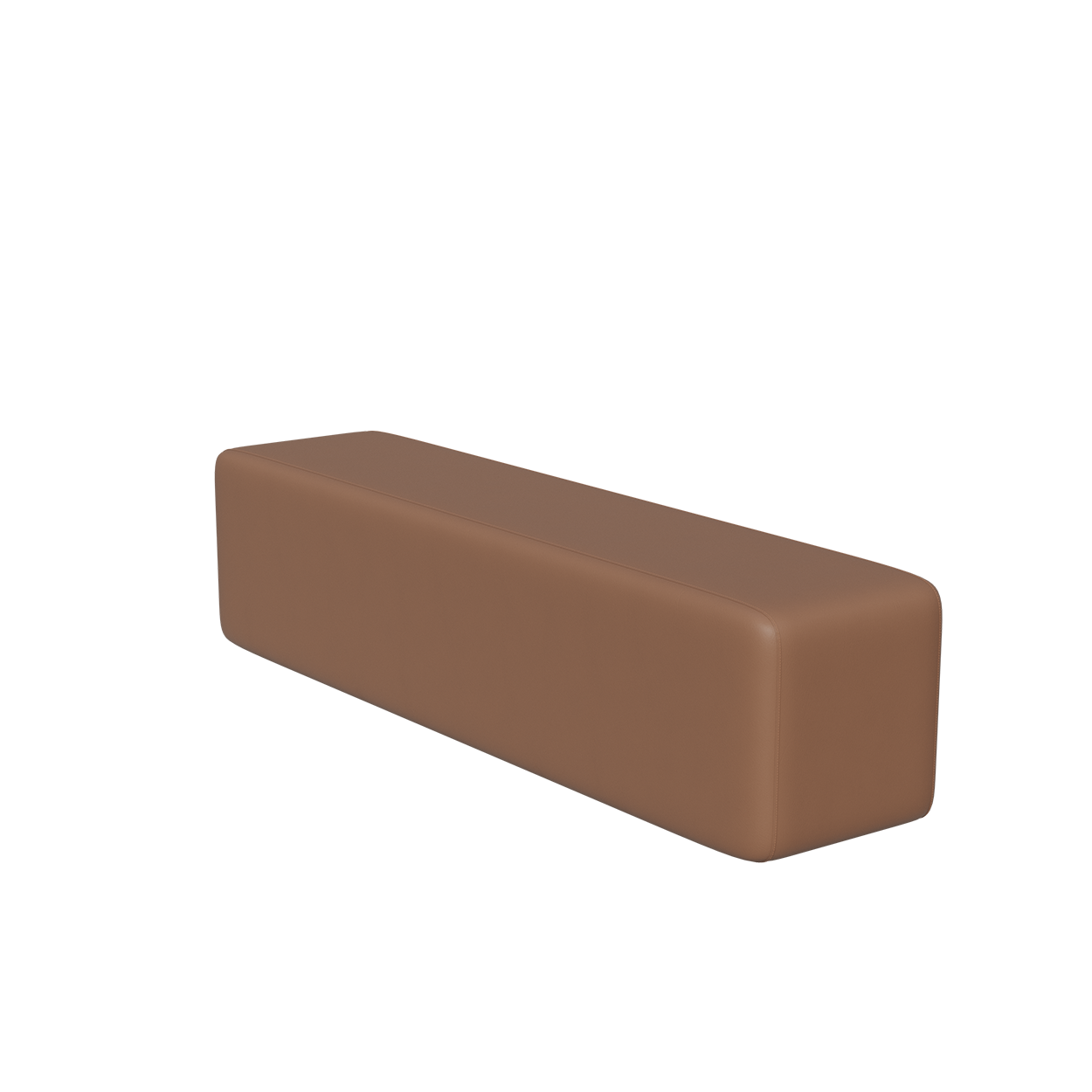 Abecca Anti Ligature Eagle 2 Ottoman EF124 Marlo Umber