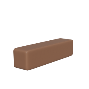 Abecca Anti Ligature Eagle 2 Ottoman EF124 Marlo Umber1
