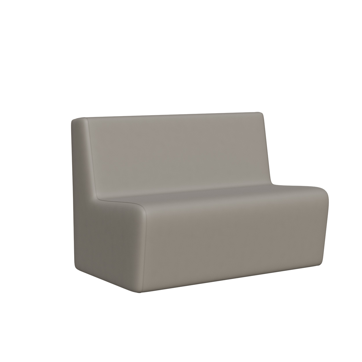 Abecca Anti Ligature Eagle 2 Seater Couch EF10 Marlo Mushroom