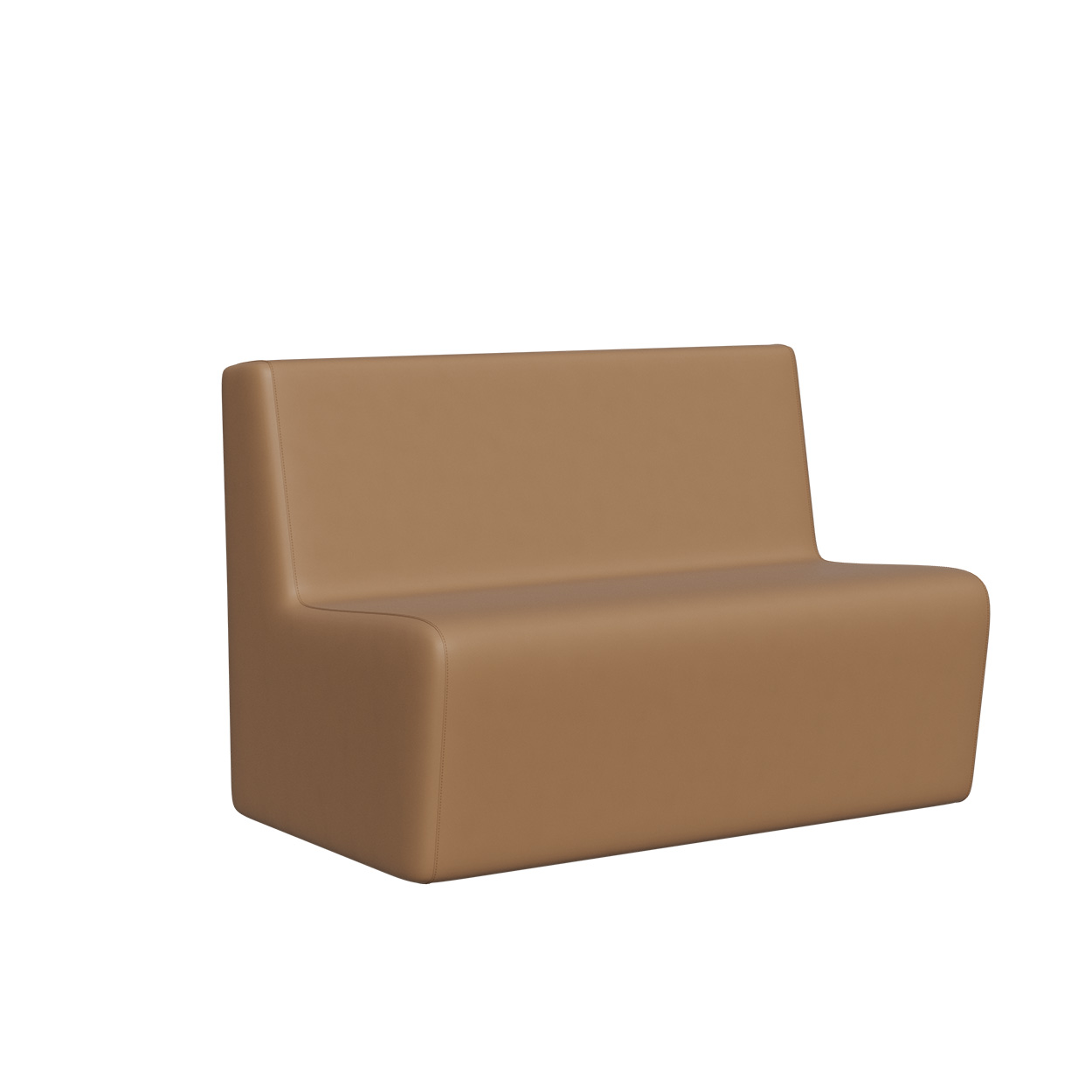 Abecca Anti Ligature Eagle 2 Seater Couch EF10 Marlo Oak
