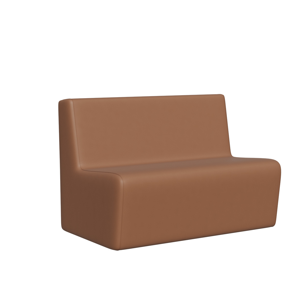 Abecca Anti Ligature Eagle 2 Seater Couch EF10 Marlo Umber