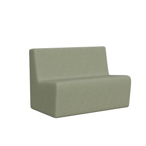 Abecca Anti Ligature Eagle 2 Seater Couch EF10 Tessuto Menta