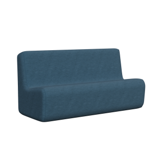 Abecca Anti Ligature Eagle 3 Seater Couch 915 EF21 Tessuto Blu