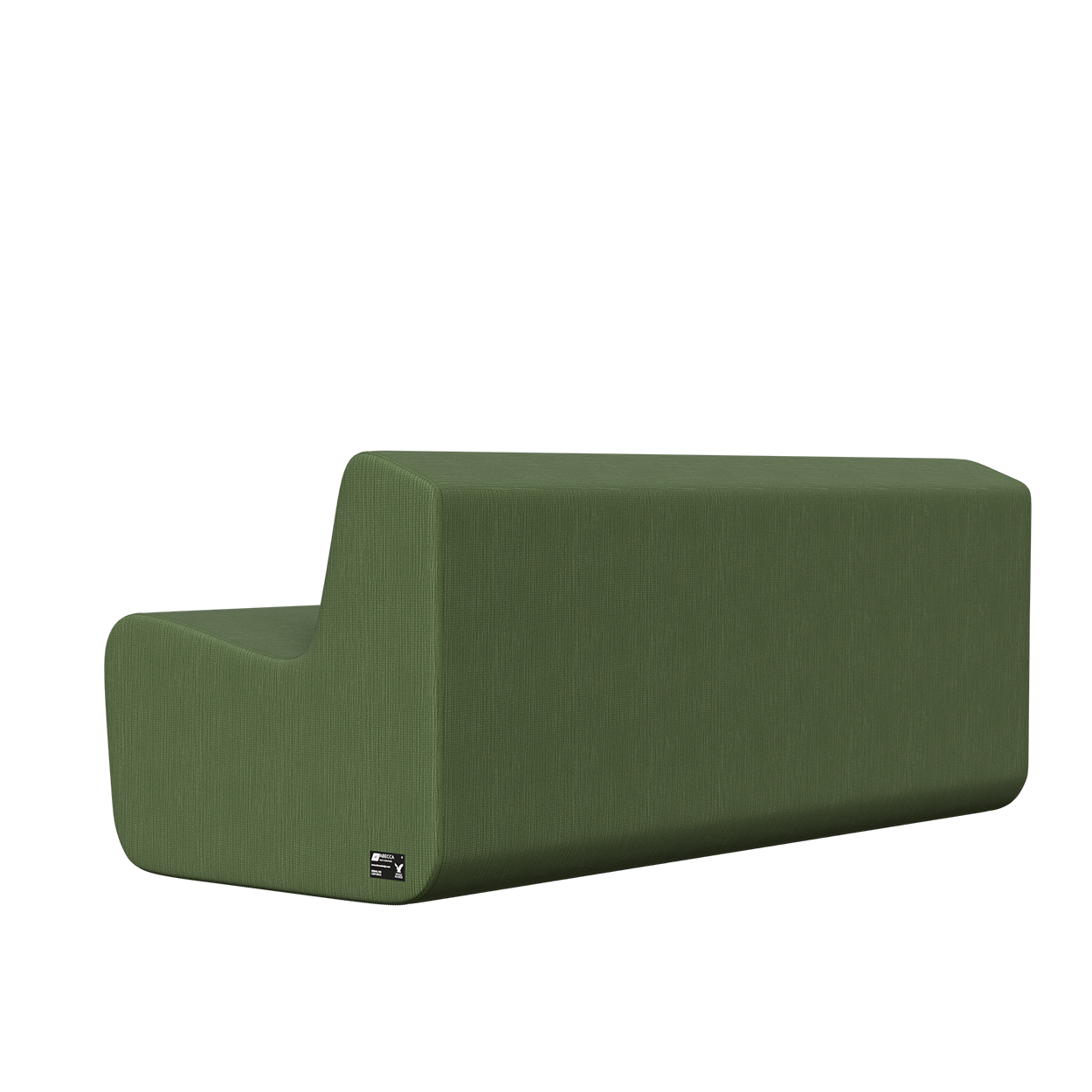 Abecca Anti Ligature Eagle 3 Seater Couch Low Back Couch EF22 Linea Landline3
