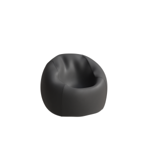 Abecca Anti Ligature Eagle Bean Bag EF70 Marlo Liquorice