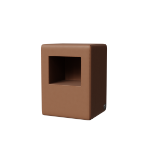 Abecca Anti Ligature Eagle Bedside Table EF95 Marlo Umber