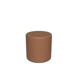 Abecca Anti Ligature Eagle Round Ottoman EF121 Marlo Umber 2