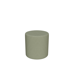 Abecca Anti Ligature Eagle Round Ottoman EF121 Tessuto Menta