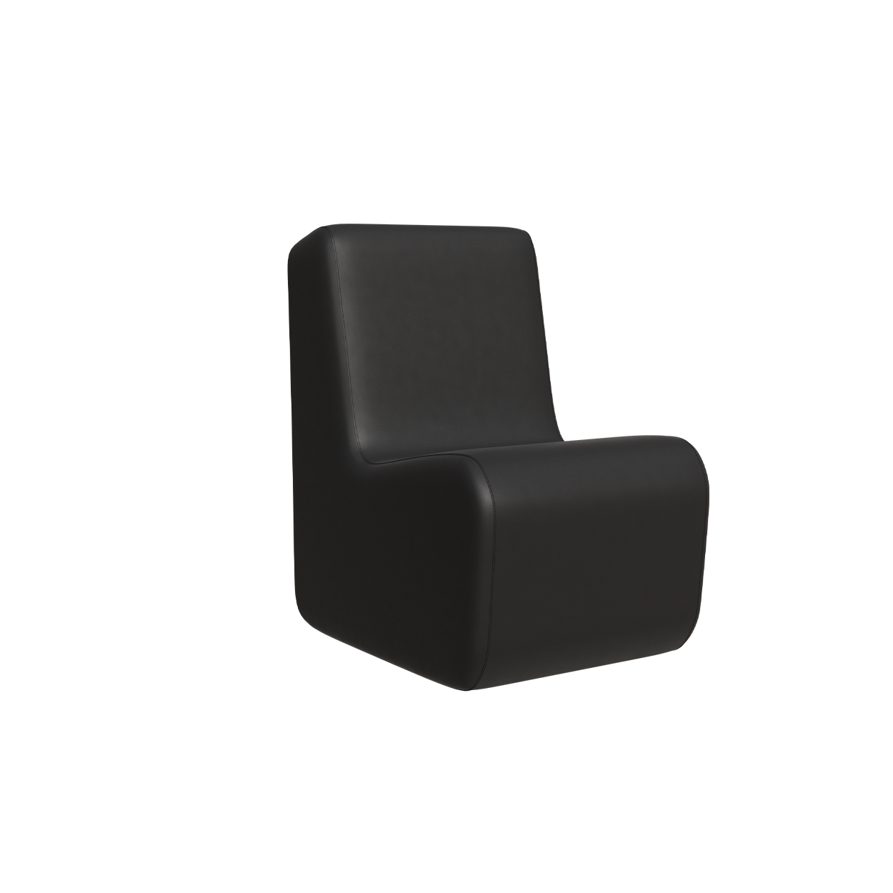 Abecca Anti Ligature Eagle Single Chair EF2 Marlo Liquorice
