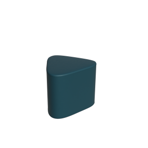 Abecca Anti Ligature Eagle Triangle Ottoman EF128 Marlo Aura