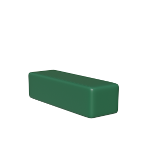 Abecca Anti Ligature Hawk 1.5m Ottoman HF123 Green 1