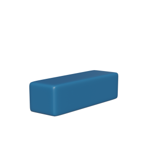 Abecca Anti Ligature Hawk 1.5m Ottoman HF123 Teal3 1