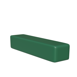Abecca Anti Ligature Hawk 2m Ottoman HF124 Green 2