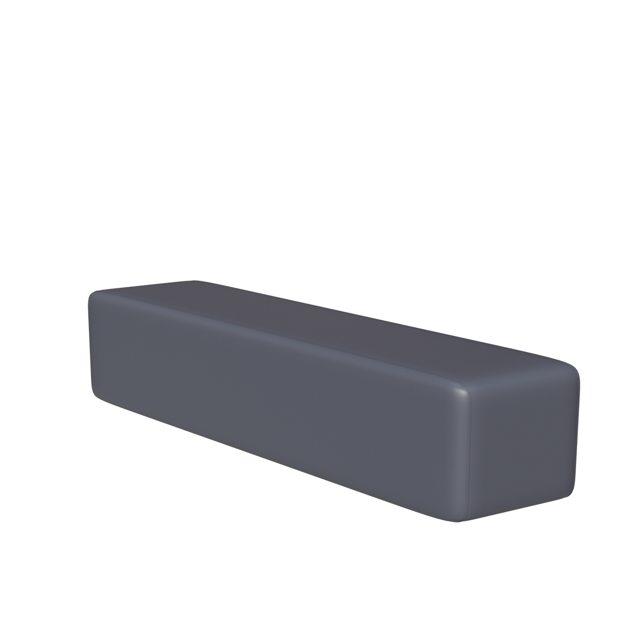 Abecca Anti Ligature Hawk 2m Ottoman HF124 Grey 1