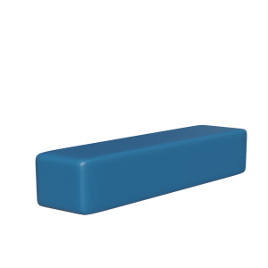 Abecca Anti Ligature Hawk 2m Ottoman HF124 Teal 1