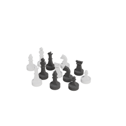 Abecca Anti Ligature Hawk Chess Games Pieces HF1122