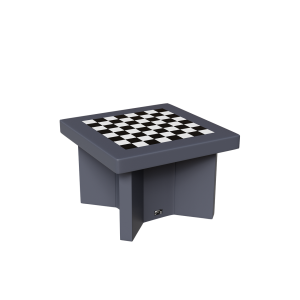 Abecca Anti Ligature Hawk Games Table ChessTable HF100 Grey3