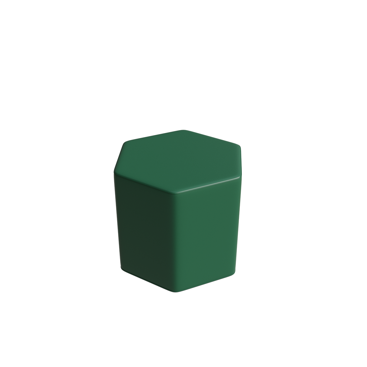 Abecca Anti Ligature Hawk Hexagon Ottoman HF125 Green