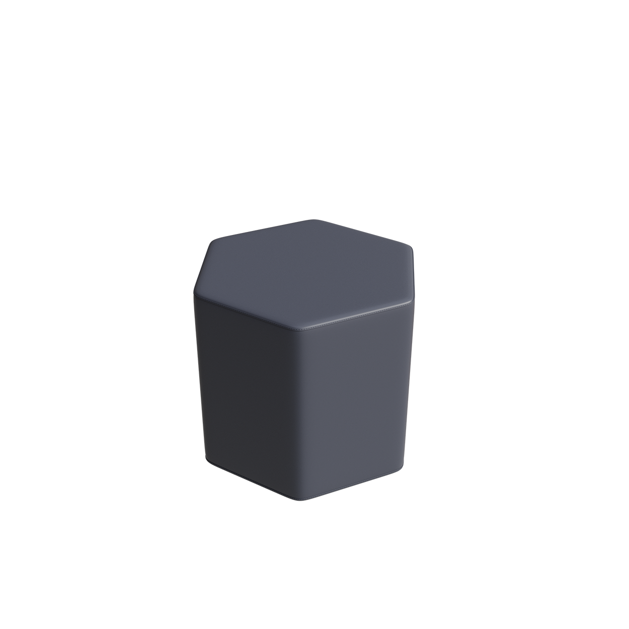 Abecca Anti Ligature Hawk Hexagon Ottoman HF125 Grey
