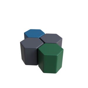 Abecca Anti Ligature Hawk Hexagon Ottoman HF125 Multi