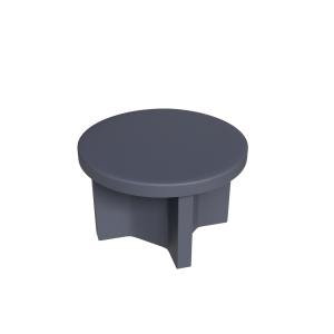 Abecca Anti Ligature Hawk Round Dining Table HF80 Grey2