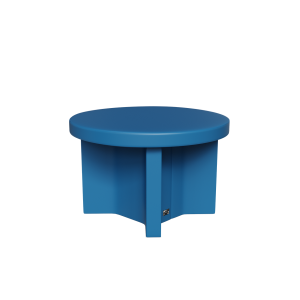 Abecca Anti Ligature Hawk Round Dining Table HF80 Teal