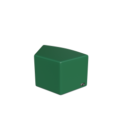 Abecca Anti Ligature Hawk Shaped Ottoman HF122 Gren2