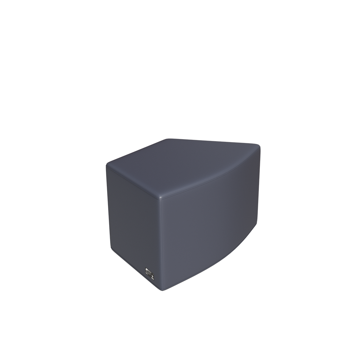 Abecca Anti Ligature Hawk Shaped Ottoman HF122 Grey