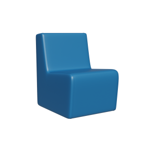 Abecca Anti Ligature Hawk Single Chair HF1 Teal 1