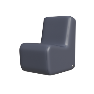 Abecca Anti Ligature Hawk Single Chair HF2 Grey 3 2
