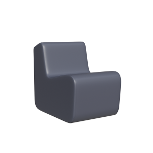 Abecca Anti Ligature Hawk Single Chair HF3 Grey1