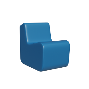 Abecca Anti Ligature Hawk Single Chair HF3 Teal 1