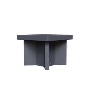 Abecca Anti Ligature Hawk Square Dining Table HF81 Grey 1