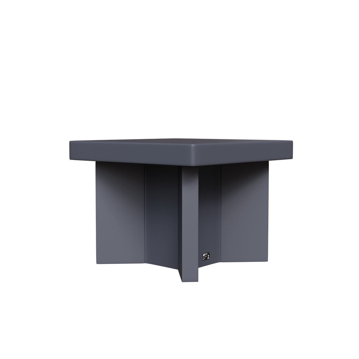 Abecca Anti Ligature Hawk Square Dining Table HF81 Grey 1