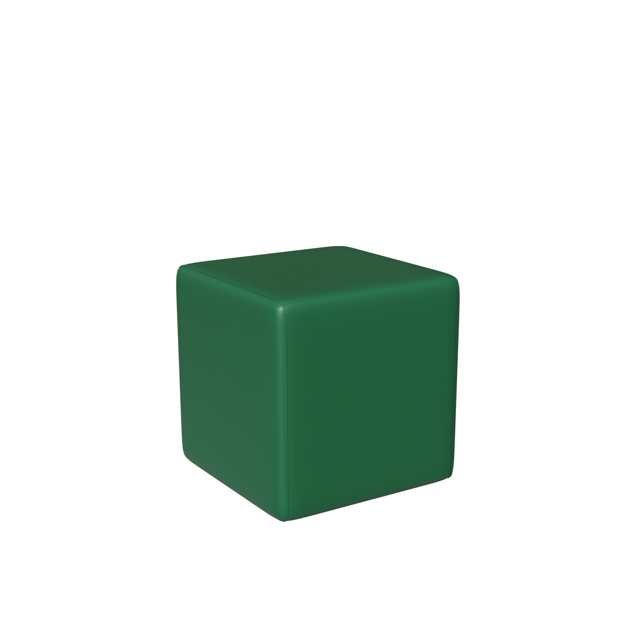 Abecca Anti Ligature Hawk Square Ottoman HF120 Green