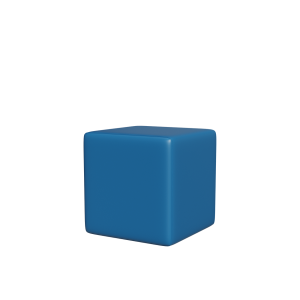 Abecca Anti Ligature Hawk Square Ottoman HF120 Teal2