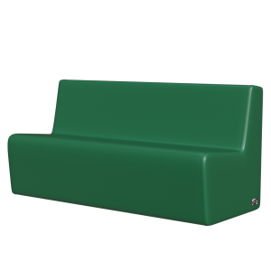 Abecca Anti Ligature Hawk Three Seater Couch HF20 Gren2