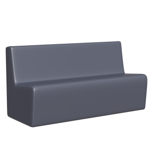 Abecca Anti Ligature Hawk Three Seater Couch HF20 Grey1